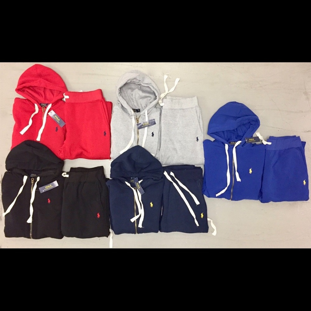 Polo Sweat Suits• Multiple Sizes• Live on my Ebay.